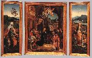 BEER, Jan de Triptych  hu255 Spain oil painting artist
